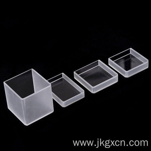 Large side transparent optical glass cuvette